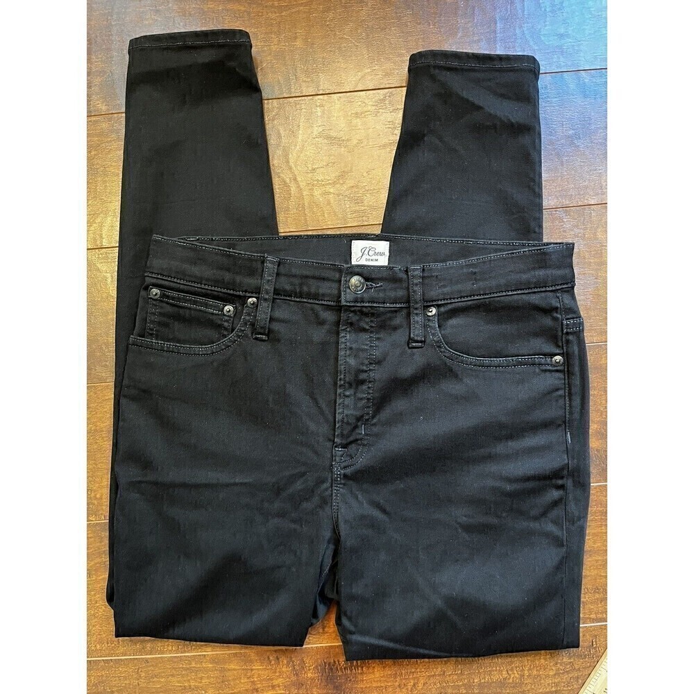 J. Crew 9in Toothpick Skinny Jean Stretch Casual Womens Sz 30